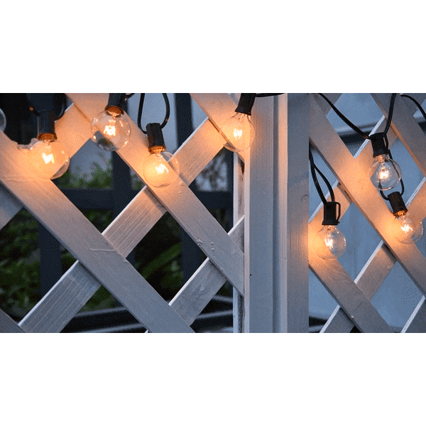 FairyFlicker Lichterketten | Luxuriöse Terrassenbeleuchtung mit wasserdichtem Schutz | 50% RABATT