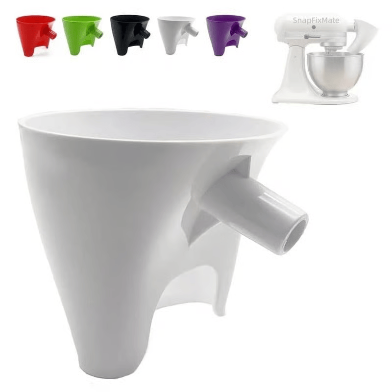 Teigportionierer-Trichter für KitchenAid KSM150 – sauberes Backen ohne Kleckern, 2 Stück