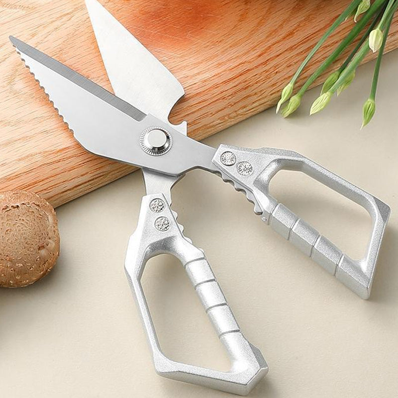Küchenschere Edelstahl – für Fleisch & Knochen | 1+1 GRATIS