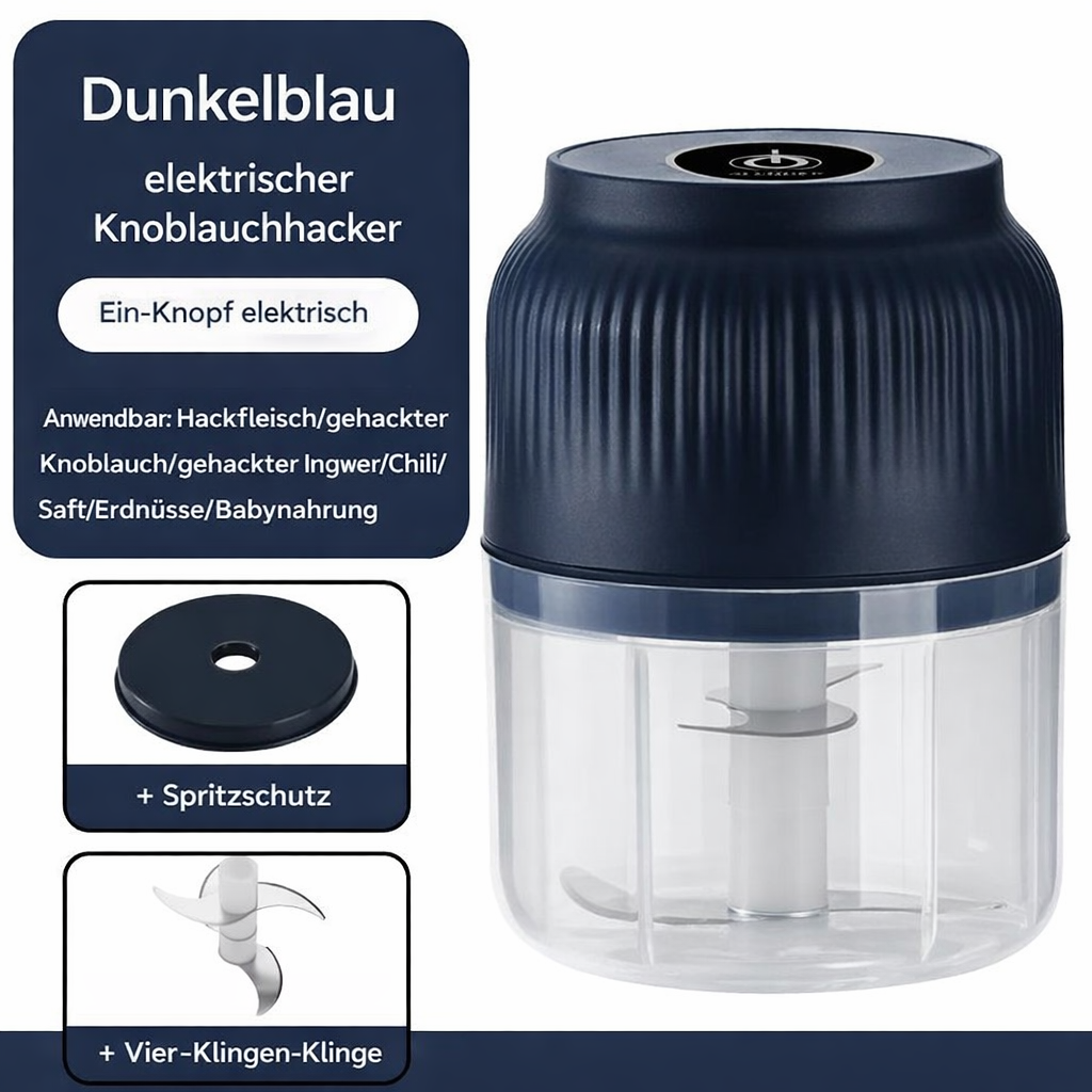 GarlicPro™ | Mini Knoblauch-Zerkleinerer für Fleisch, Nüsse & Gewürze