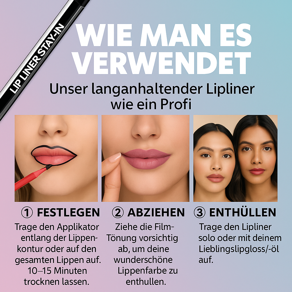StainGlow™ LipContour – Perfekt definierte Lippen in Sekunden