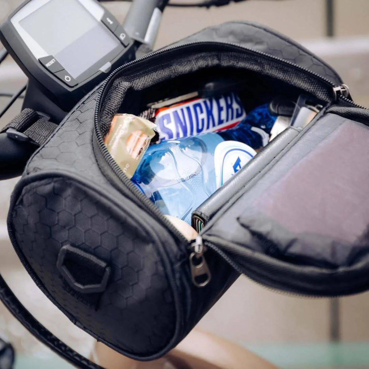 Fahrradlenkertasche | Touchscreen-Handyfenster & wasserdicht | Kompakt