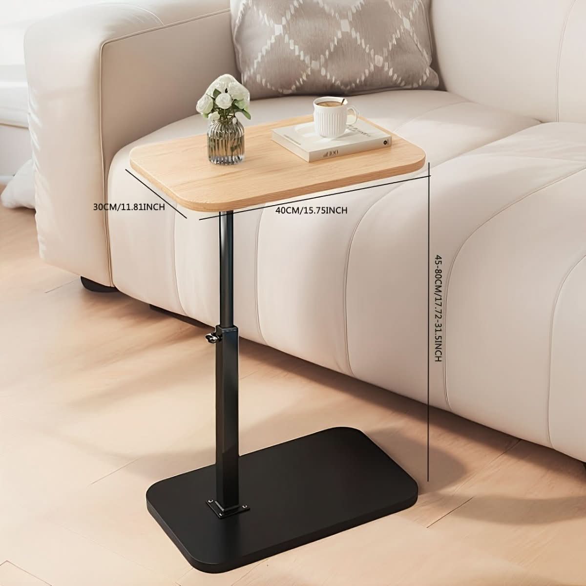 LIFTABLE™ Beistelltisch – Verstellbar für Sofa & Bett