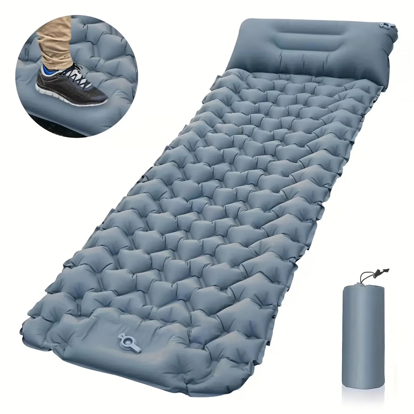 CampSleep™ Selbstaufblasende Isomatte – Bequem schlafen in 30 Sekunden
