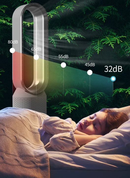 AirFresh™ 3-in-1 Turmventilator – Kühle Luft, Reinigung & Ionisator in einem