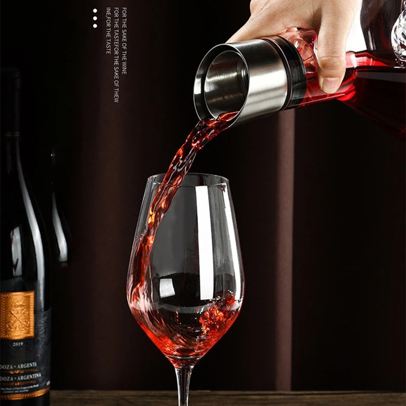 Wein einschenken