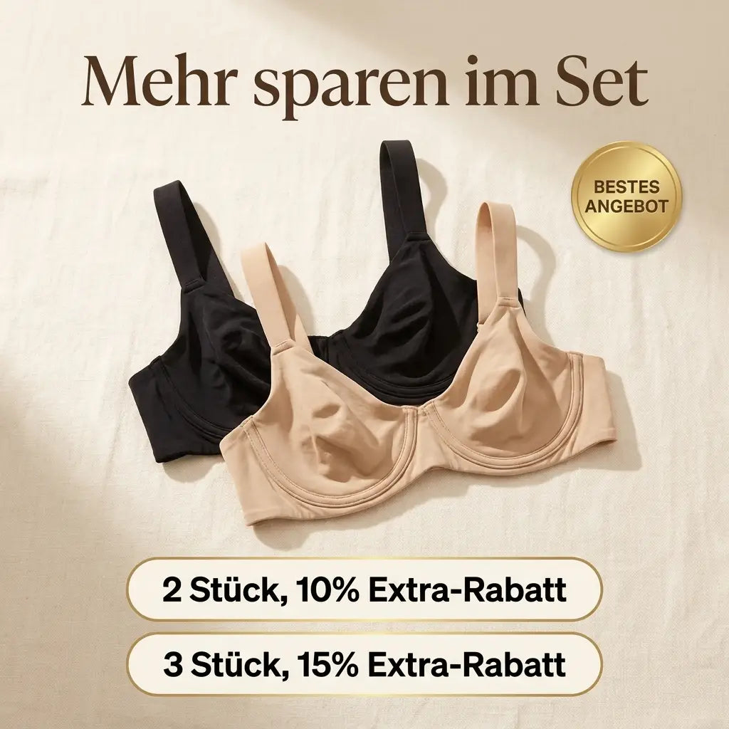 1+1 GRATIS | BareFit™ | Rund und angehoben, ganz ohne Polster