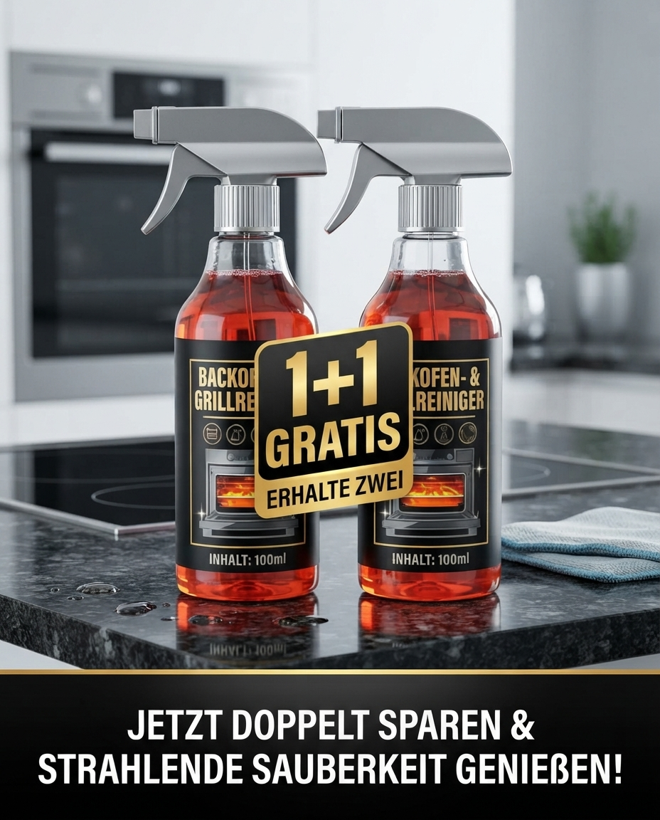 BlazeClean – Backofen- & Grillreiniger-Spray | 1+1 GRATIS