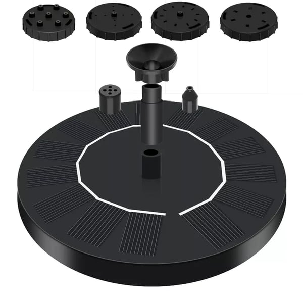 SolarFlow™ | Solar Springbrunnen – Schwimmend, ohne Strom & wasserdicht | 1+1 GRATIS