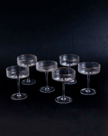 Coupe-Cocktailgläser 6er-Set