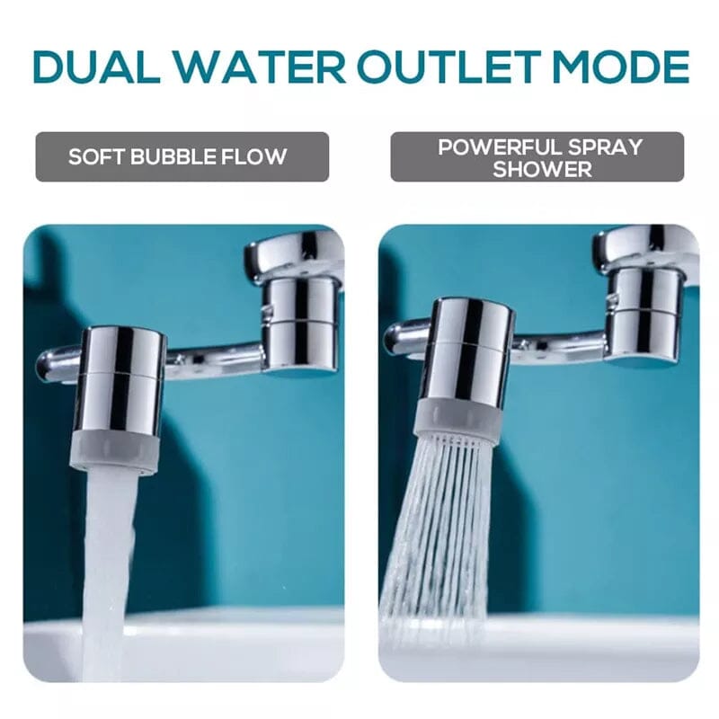FlexSplash | Ultimativer 1080° Schwenkarmatur für perfekte Wassersteuerung