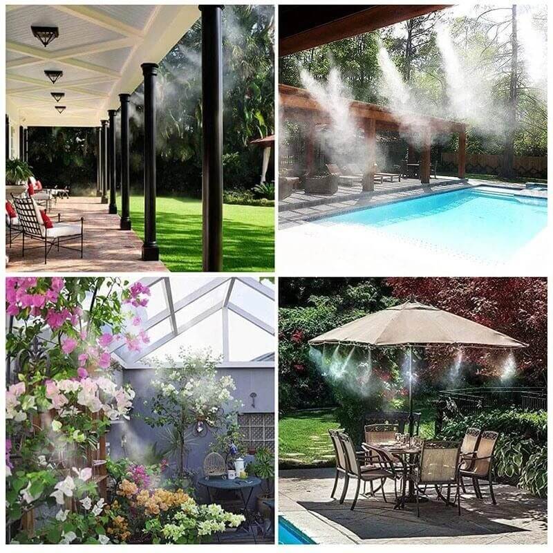 AquaMist™ | Garten-Bewässerungsset – Gleichmäßige Beregnung ohne täglichen Aufwand