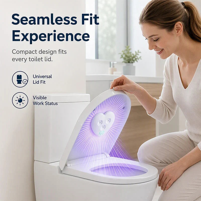 HeartGlow™ - UVC-Toilettenlicht mit automatischem Sensor | 1+1 GRATIS