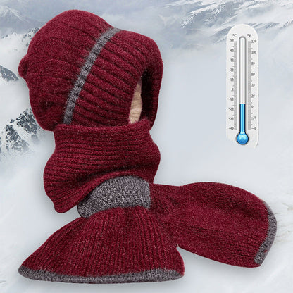 1+1 GRATIS | Mia™ - Damen-Wintermütze mit Schal und winddichtem Ohrenschutz