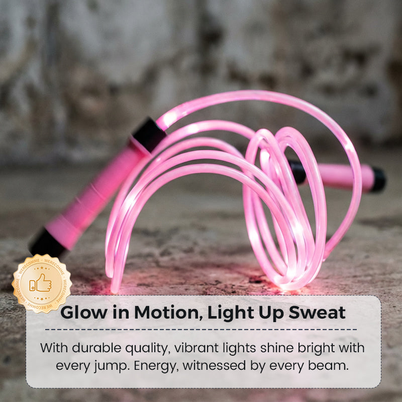 50% RABATT | LumaLeap™ - LED Springseil – Entfachen Sie freudige, selbstbewusste Fitness