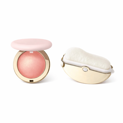 LuminaFlex™ | Glow Powder – Blush & Highlighter mit Spiegel