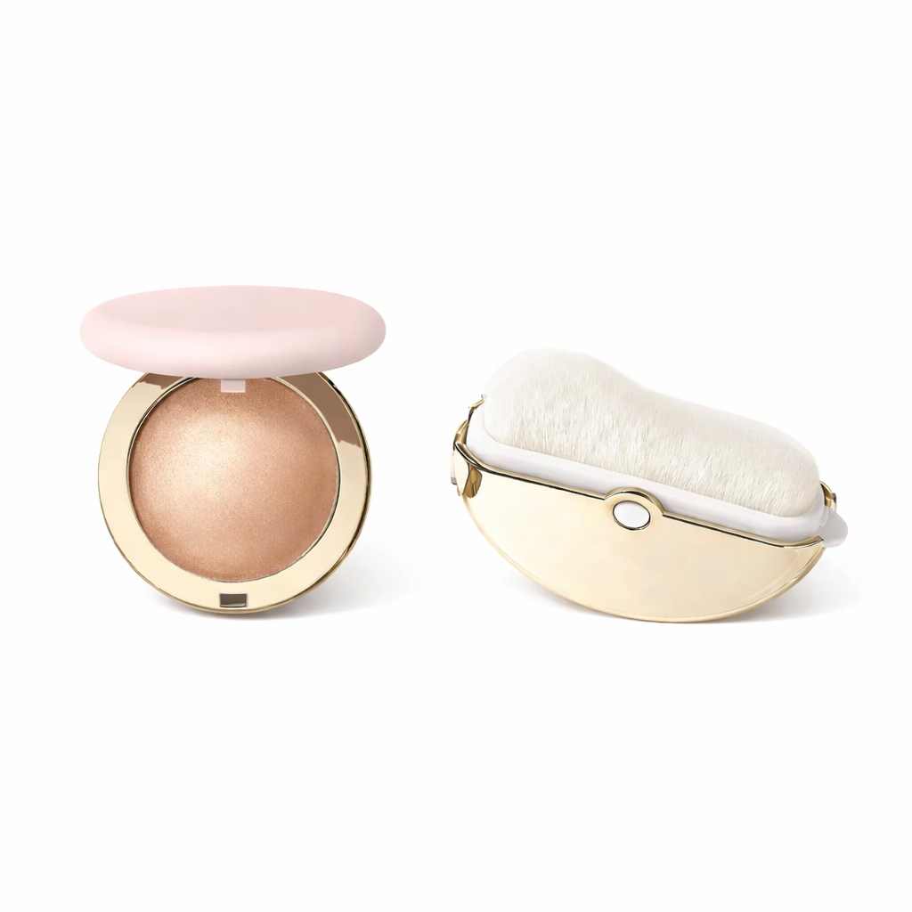 LuminaFlex™ | Glow Powder – Blush & Highlighter mit Spiegel