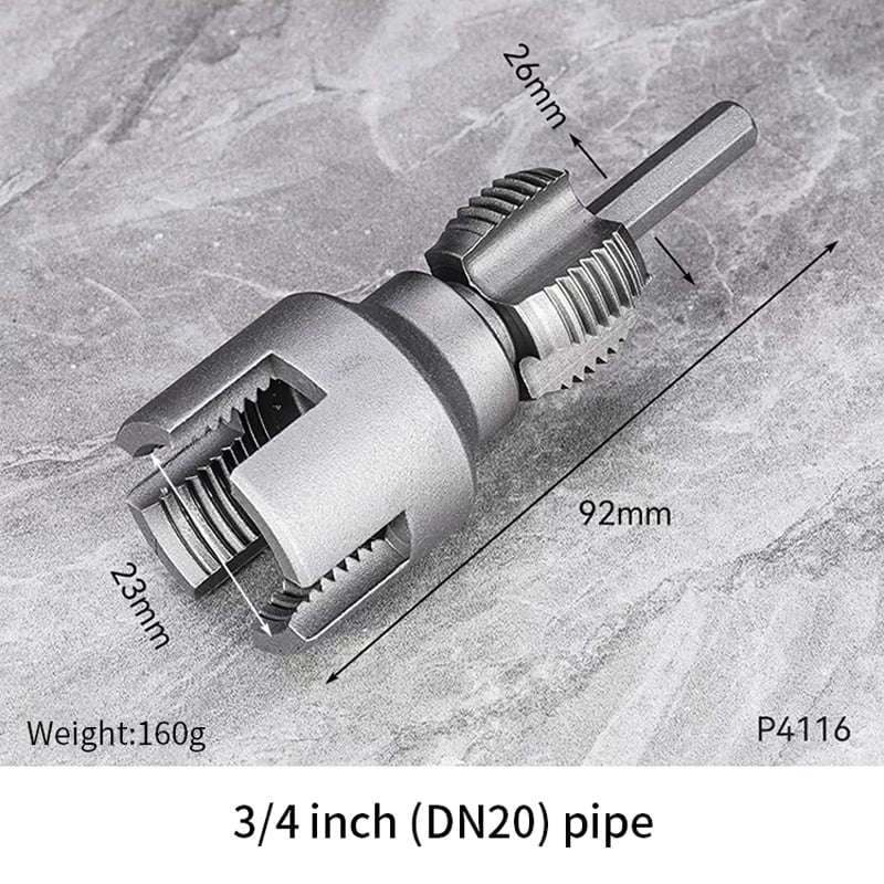 PipeMaster™ | Gewindeschneider – Innen & Außen präzise in einem Tool