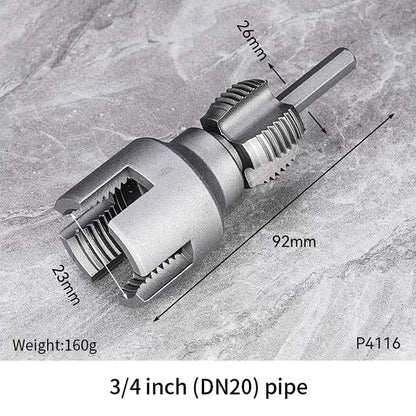 PipeMaster™ | Gewindeschneider – Innen & Außen präzise in einem Tool