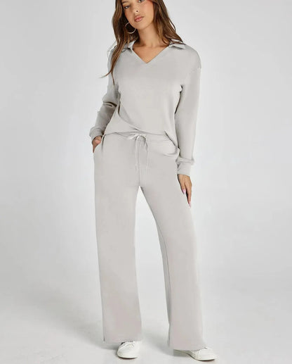Sweatsuits™ | Damen 2-teilige Sets, lässige Outfits mit langärmligen Sweatsuits
