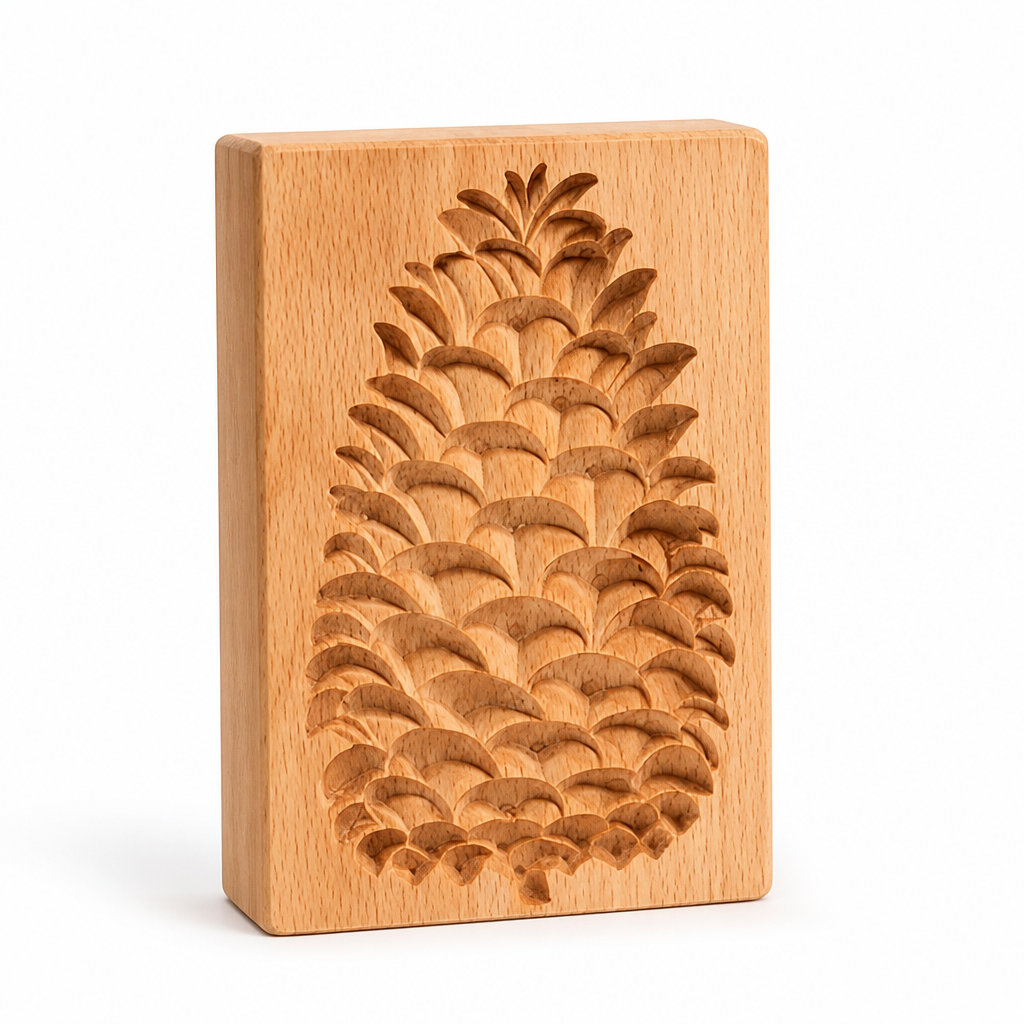 Holz-Keksform Zedernzapfen