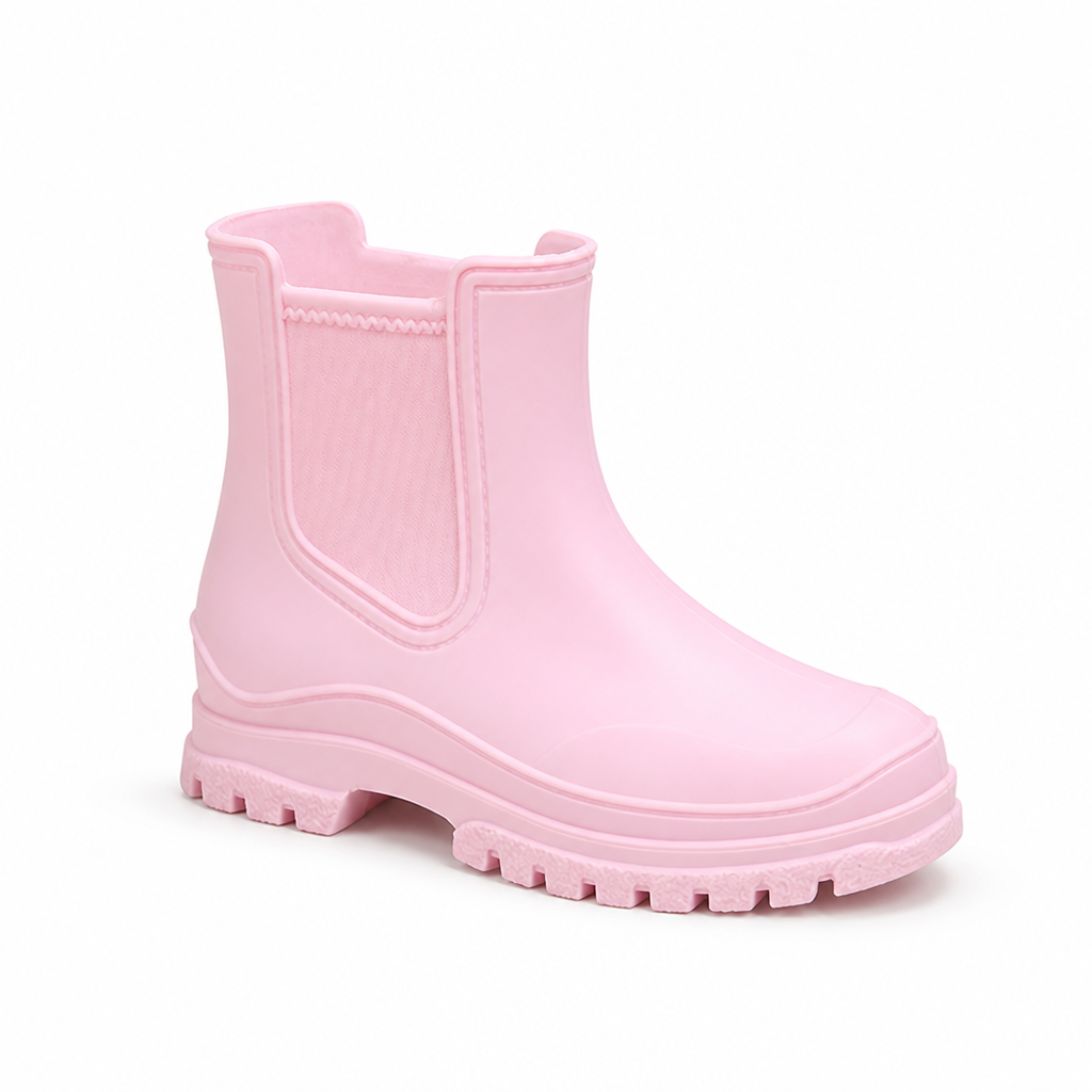 Chelsea-Gummistiefel wasserdicht & rutschfest – trockene Füße bei Regen, Laub & Matsch
