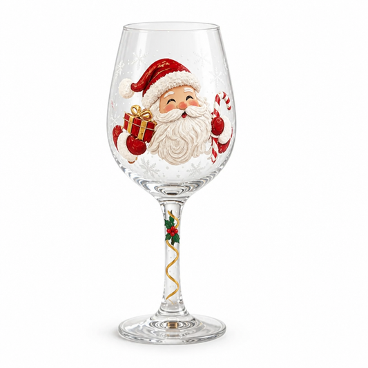Weihnachtsglas Weihnachtsmann