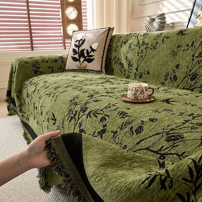 Veloura Chenille Bezug™ | Ultimativer weicher, strapazierfähiger, haustiersicherer Sofaschutz
