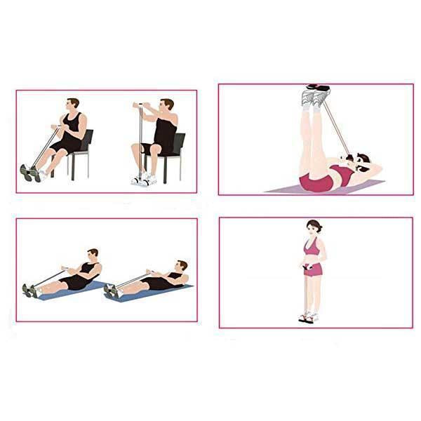 1+1 GRATIS - Ganzkörpertrainer mit Widerstandsbändern für Zuhause und Reisen