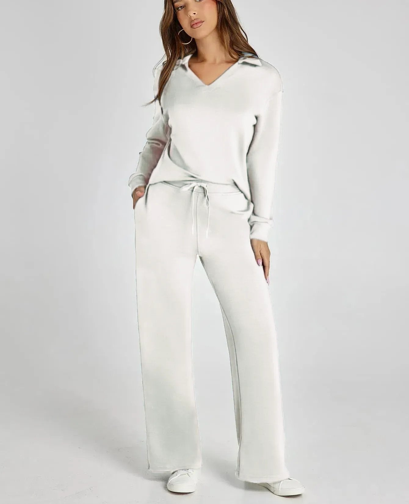 Sweatsuits™ | Damen 2-teilige Sets, lässige Outfits mit langärmligen Sweatsuits