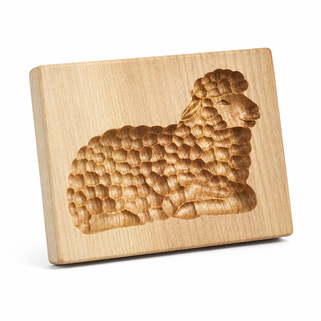 Holz-Keksform Schaf