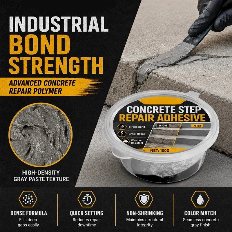 LithoBond™ | Reparaturmasse für Betonstufen & Risse