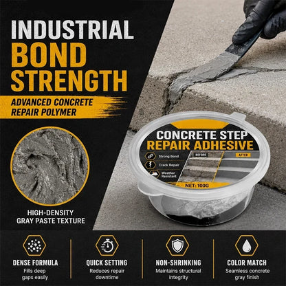 LithoBond™ | Reparaturmasse für Betonstufen & Risse