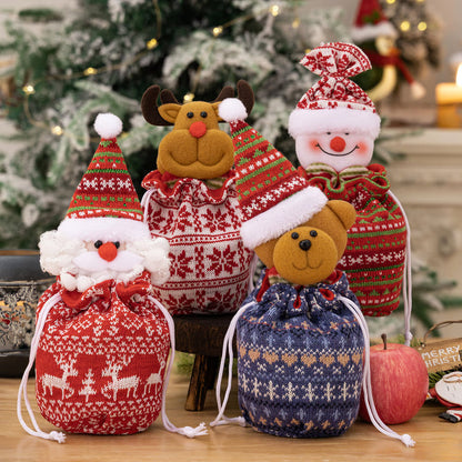 Geschenksäckchen am Weihnachtsbaum