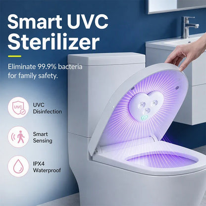 HeartGlow™ - UVC-Toilettenlicht mit automatischem Sensor | 1+1 GRATIS