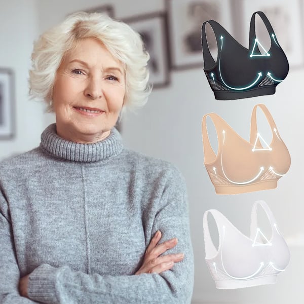 1+1 GRATIS | AirFlex™ – Atmungsaktiver Sport-BH ohne Bügel für maximalen Komfort & Halt