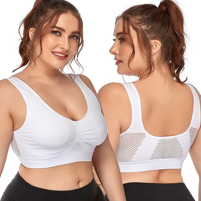 1+1 GRATIS | AirFlex™ – Atmungsaktiver Sport-BH ohne Bügel für maximalen Komfort & Halt