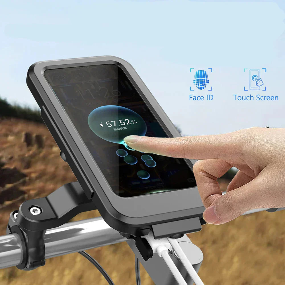 Rozela RideCharge Pro | Handyhalter & Powerbank in einem für Fahrradtouren