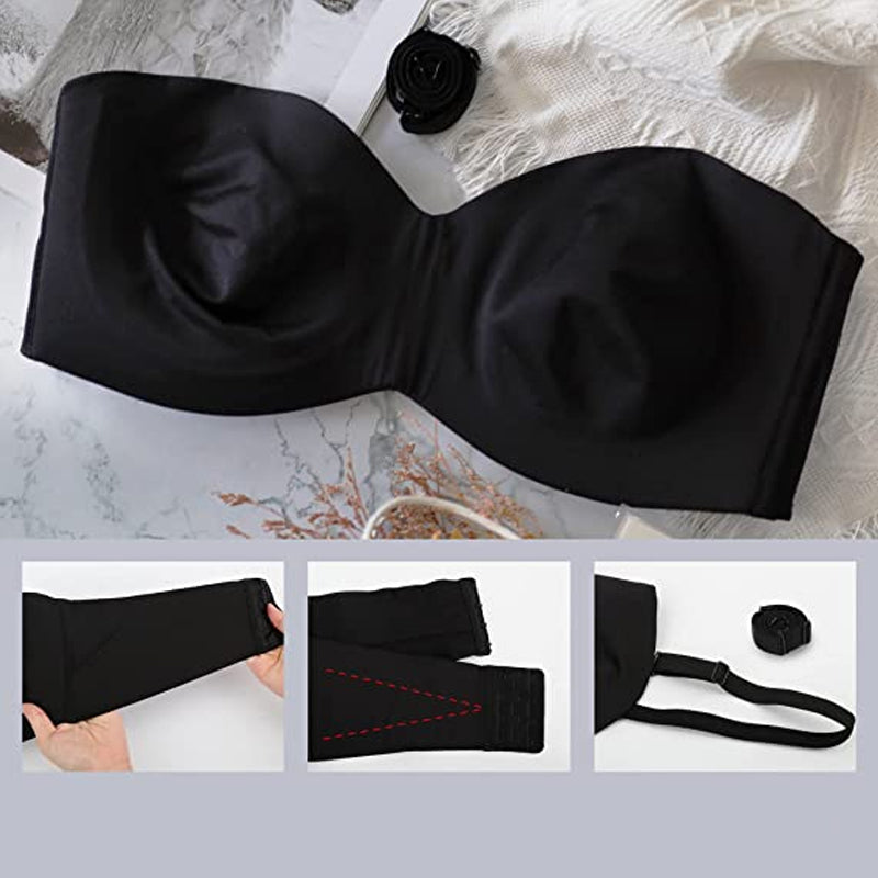 Jetzt 1 + 1 GRATIS sichern | SecureCurve™ Strapless-BH mit perfektem Halt