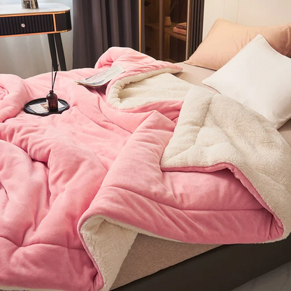 Luxuriöse Flanell-Fleece Decke maschinenwaschbar | SoftHug™