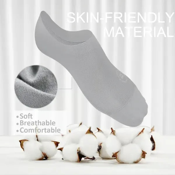 CottonGrip™ | 4 Paar Komfort, die Ihre Füße den ganzen Tag kühl, trocken und frisch halten