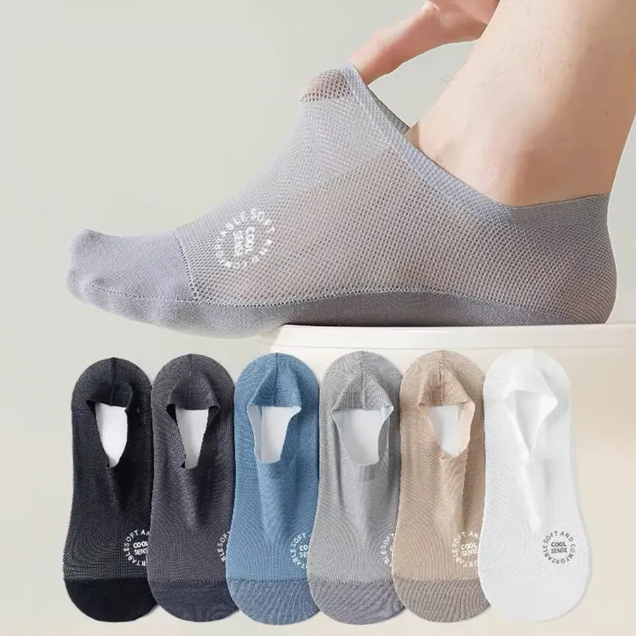 CottonGrip™ | 4 Paar Komfort, die Ihre Füße den ganzen Tag kühl, trocken und frisch halten