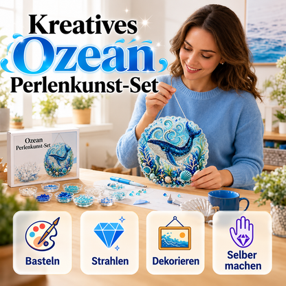 DIY Perlenbild Meerestiere mit 3D-Effekt