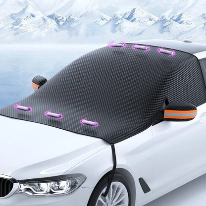 Jetzt exklusiv – 60% Rabatt! | IceCover™ – Premium Magnetische Windschutzscheiben-Schutzhaube gegen Schnee & Eis