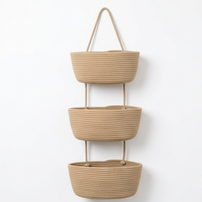 3-stufiger Hängekorb für Türen