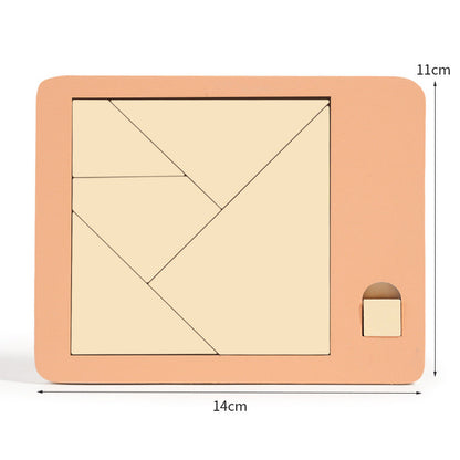 MindFlex™ – Gehirnpuzzle Holz-Tangram | 50 % RABATT