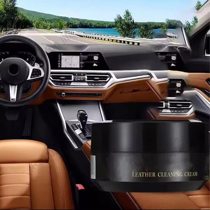 GlossyLuxe™ Leder-Restaurationscreme | Frischt verblasstes Leder sichtbar auf
