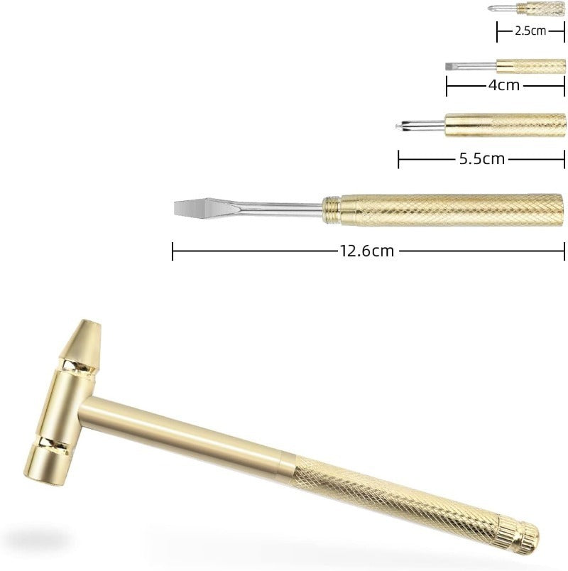 GripPro™ - Kompaktes 6-in-1 Hammer-Set für schnelle, präzise Reparaturen
