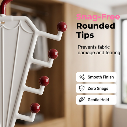 Doppelseitiger Kleiderschrank Organizer für Gürtel Krawatten und Schals | 1+2 GRATIS
