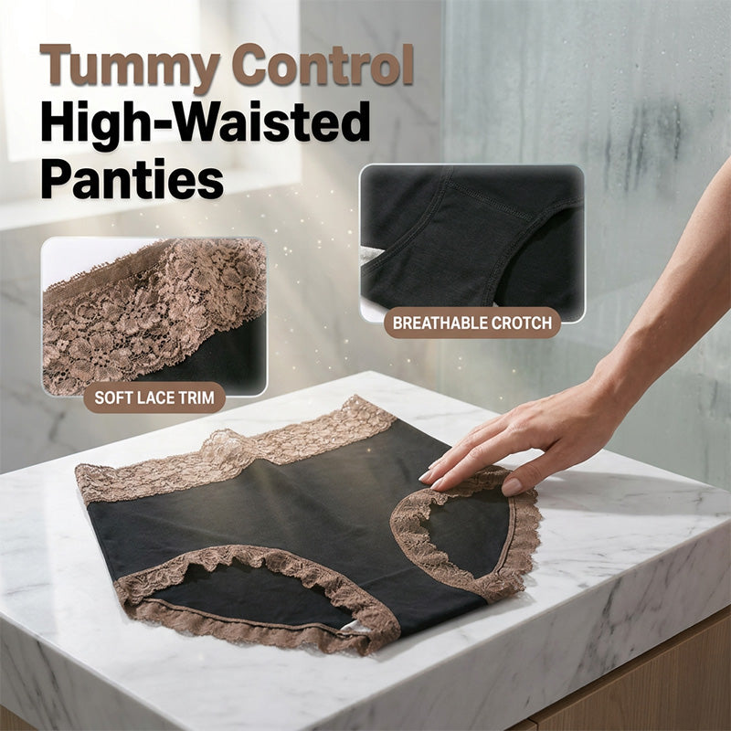 Damen High Waist Shaping Slip aus Baumwolle im Mehrpack